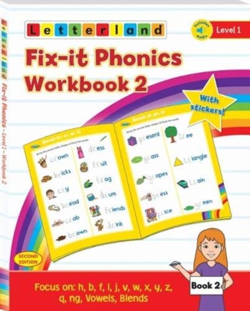 Vorderes Coverbild Fix-it Phonics - Level 1 - Workbook 2 (2nd Edition)
