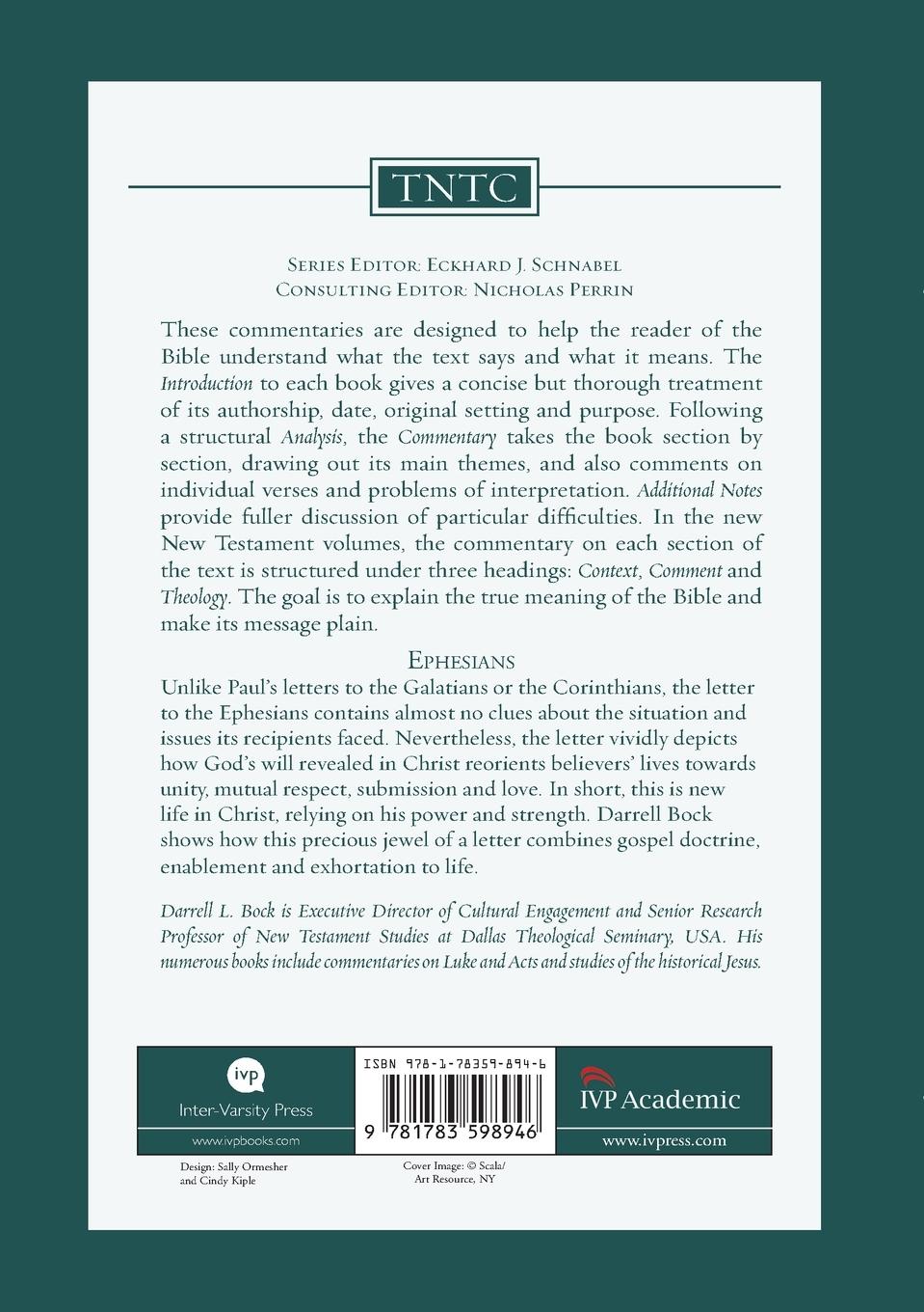 Rückseitencover Ephesians
