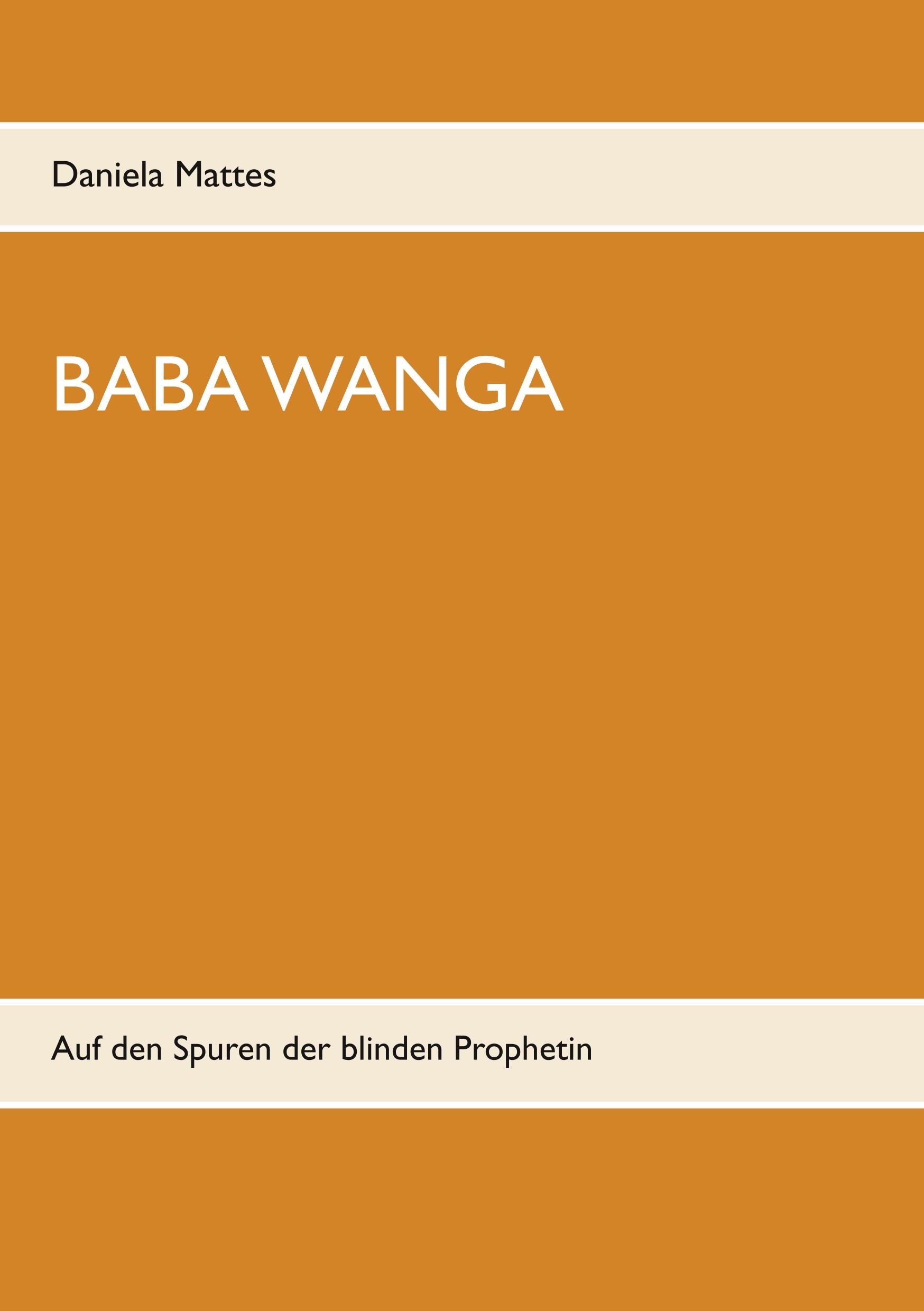 Vorderes Coverbild Baba Wanga