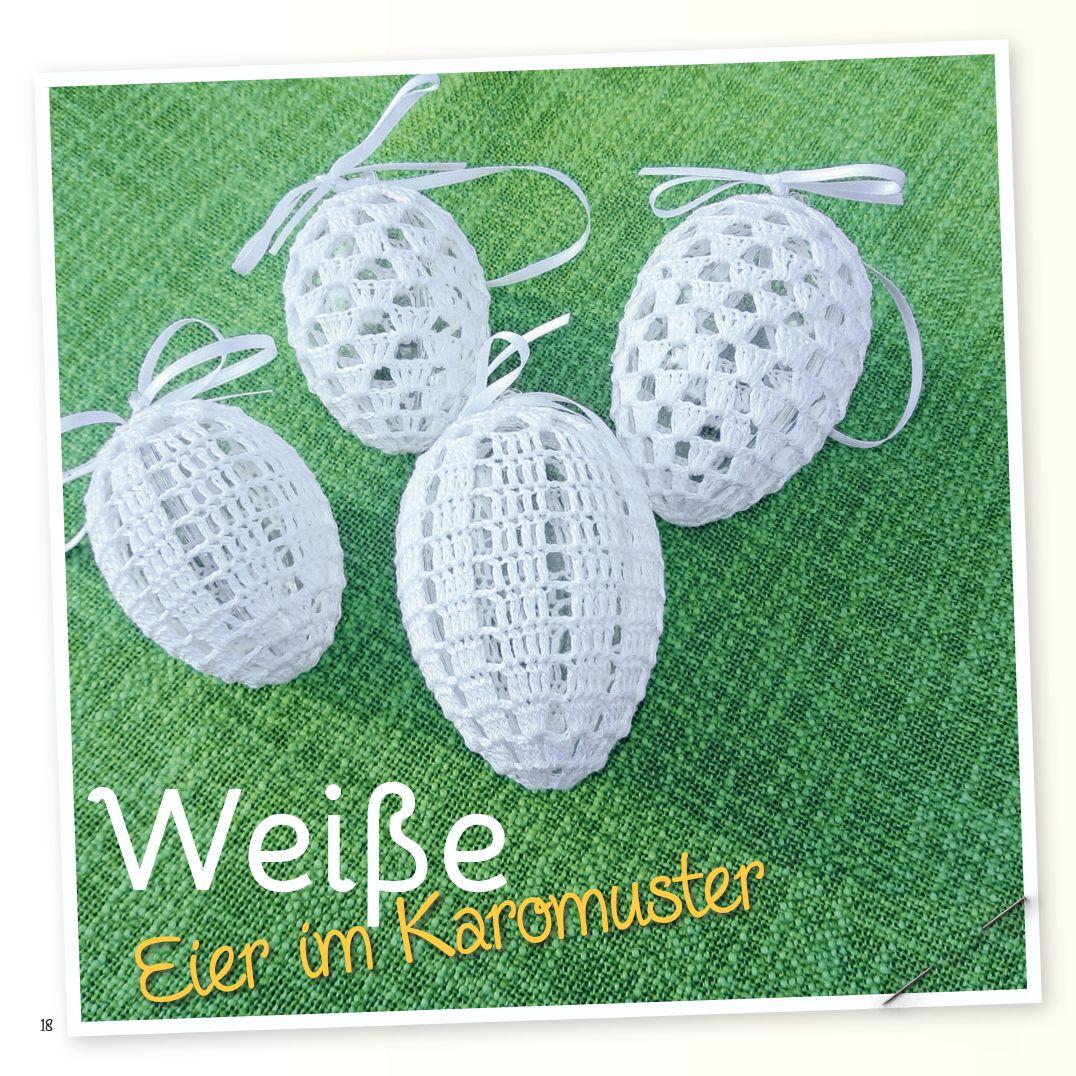 Beispielinhalt (Bild) Ostereier & Osterdekoration häkeln