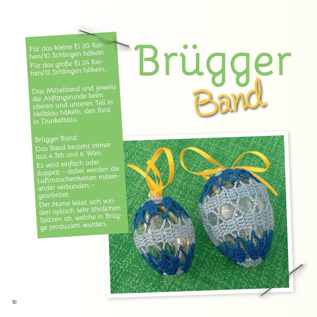 Beispielinhalt (Bild) Ostereier & Osterdekoration häkeln