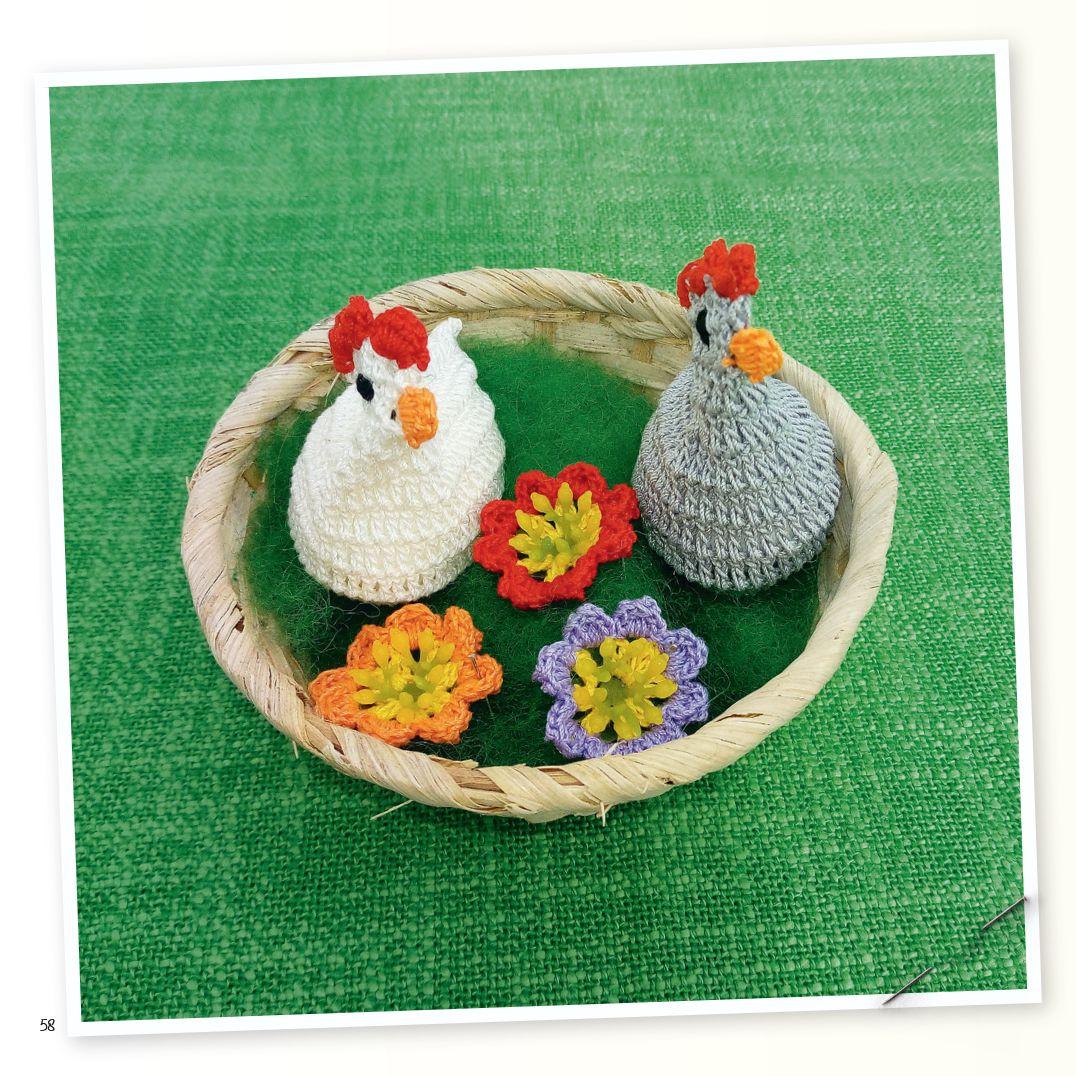 Beispielinhalt (Bild) Ostereier & Osterdekoration häkeln