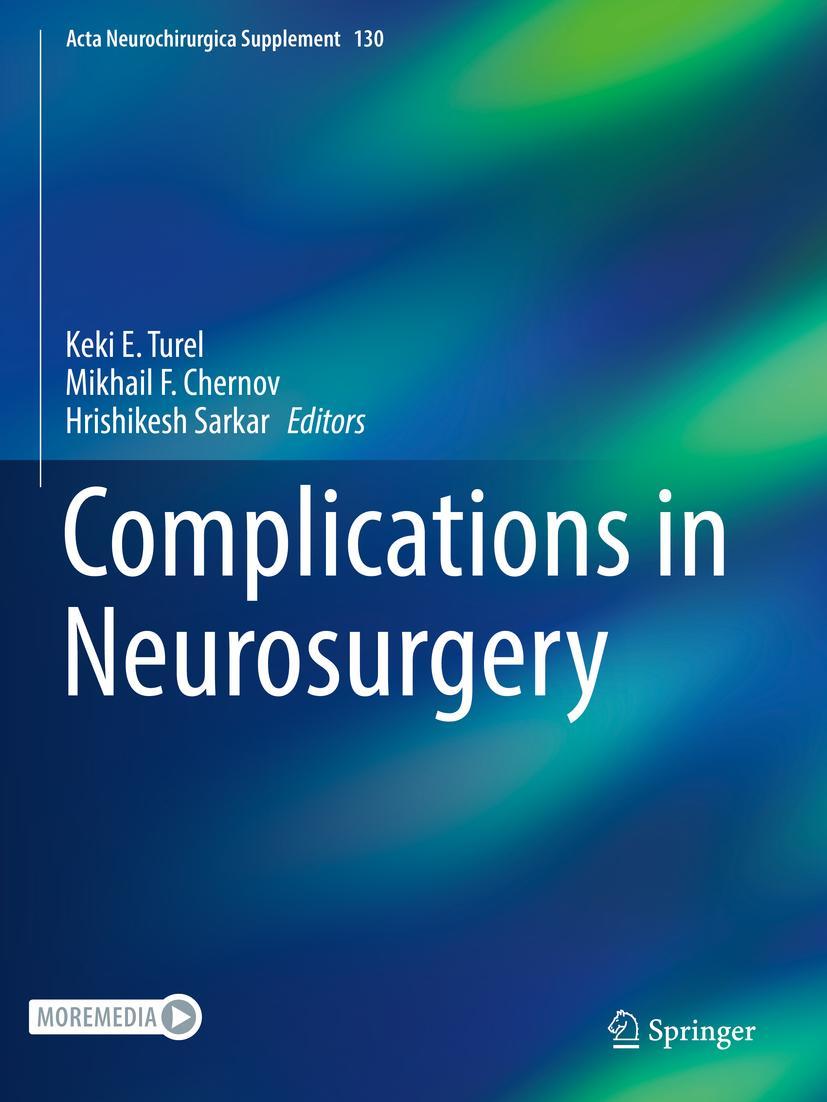 Vorderes Coverbild Complications in Neurosurgery