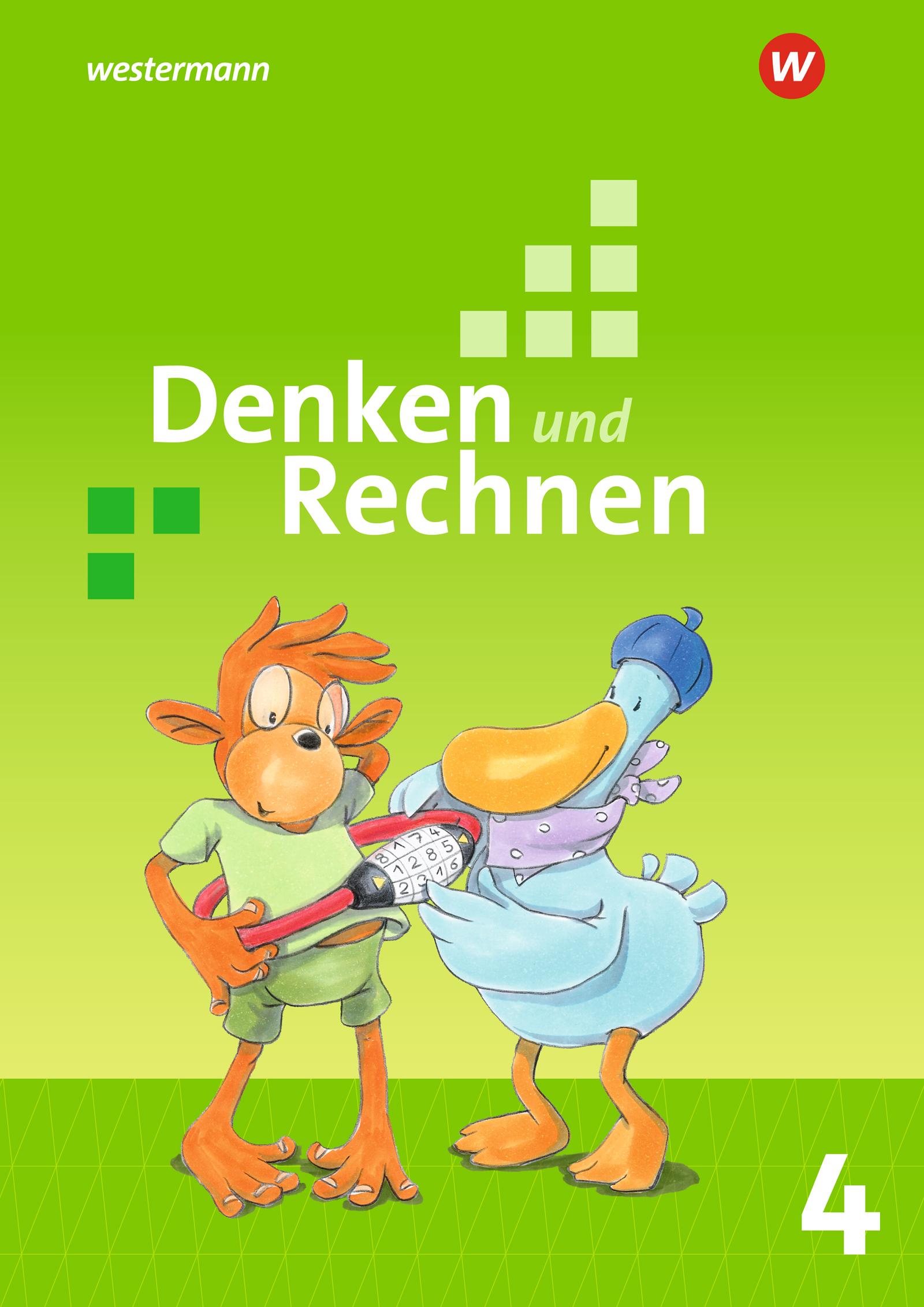Vorderes Coverbild Denken und Rechnen 4. Schulbuch. Allgemeine Ausgabe