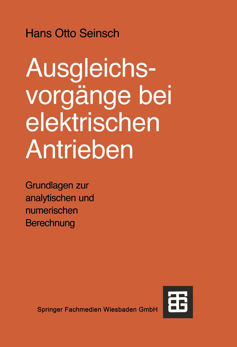 Vorderes Coverbild Ausgleichsvorgänge bei elektrischen Antrieben