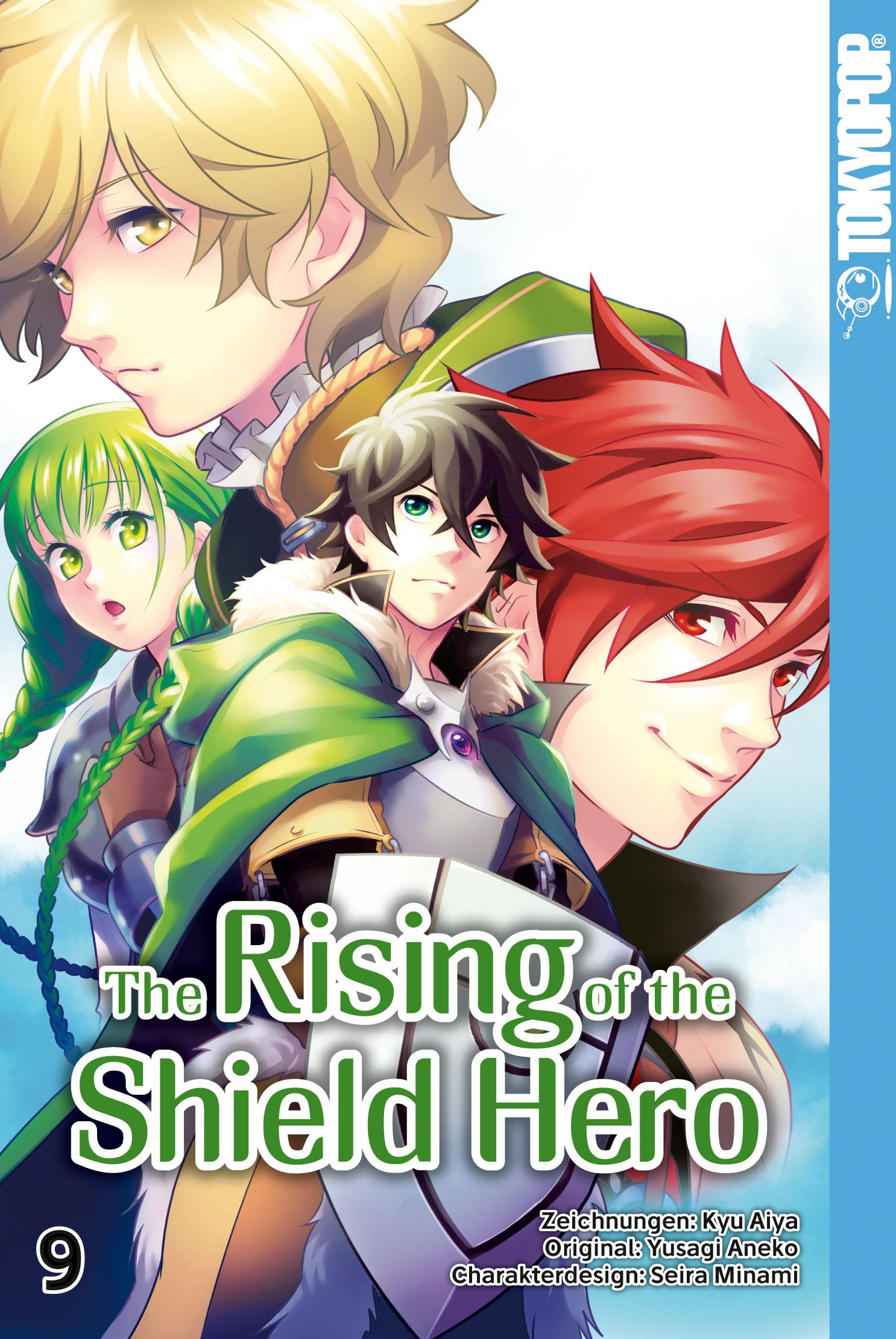 Vorderes Coverbild The Rising of the Shield Hero 09