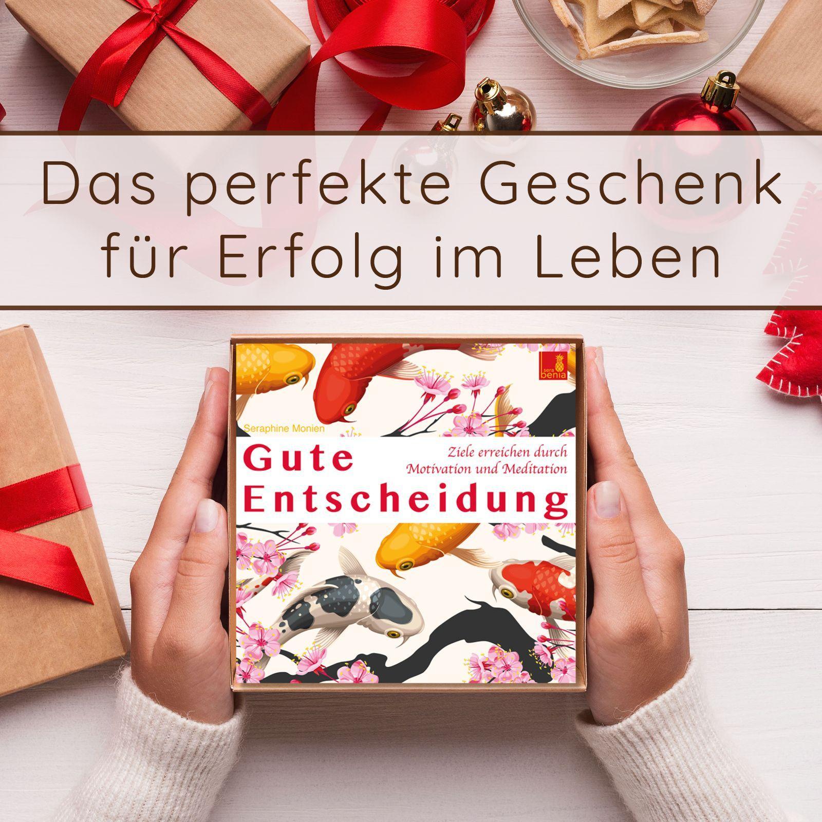 Beispielinhalt (Bild) Gute Entscheidung {Ziele erreichen durch Motivation und Meditation} Entscheidungen treffen, Erfolg haben - Meditation CD