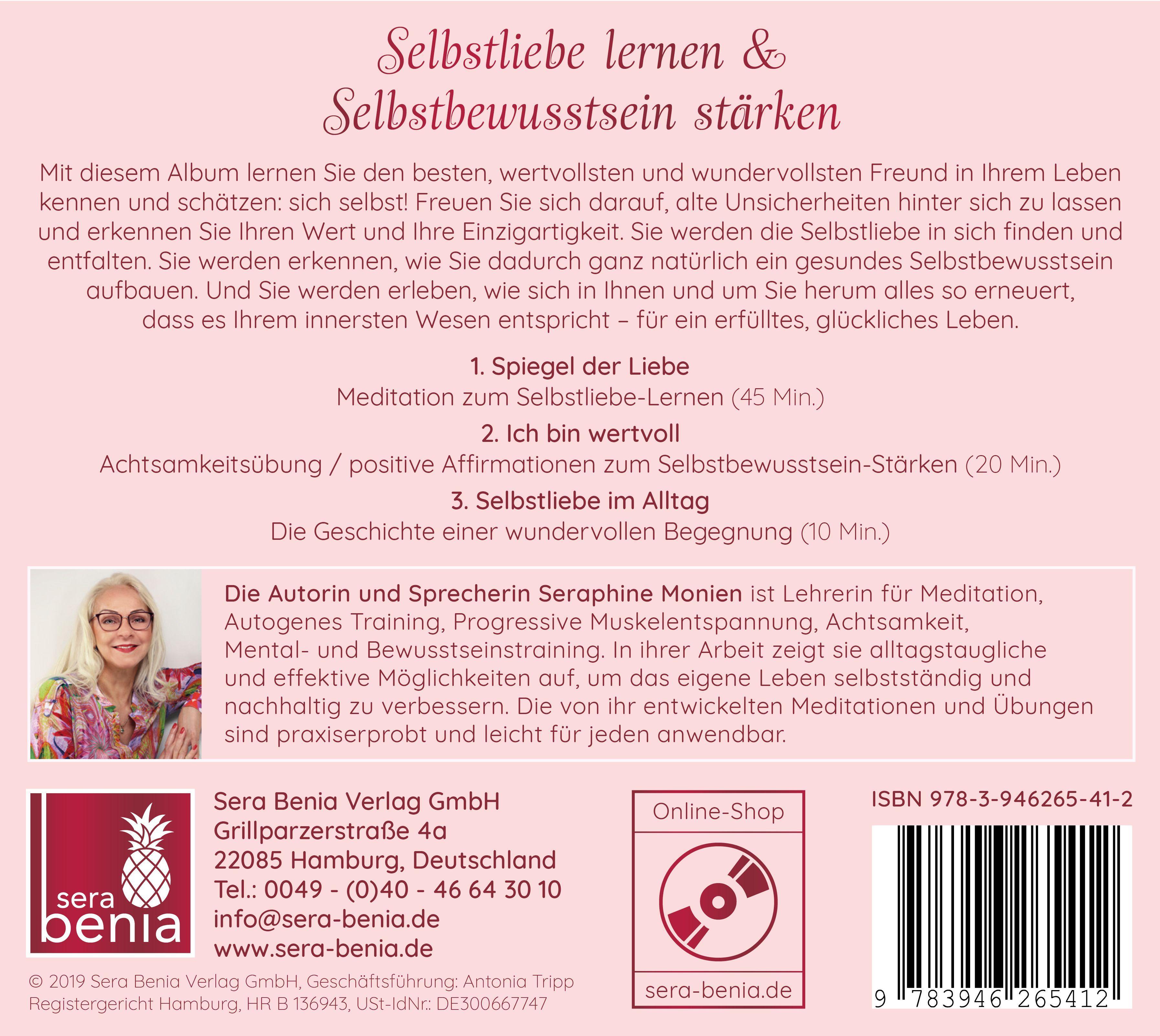 Beispielinhalt (Bild) Durch Selbstliebe ins Selbstbewusstsein {Meditation & Achtsamkeitsübung /Selbstliebe lernen & Selbstbewusstsein stärken}