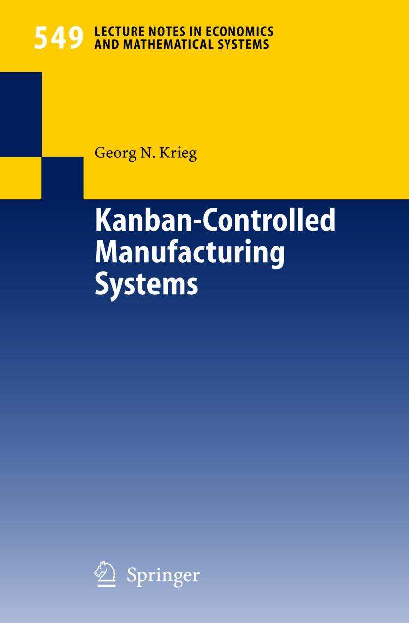 Vorderes Coverbild Kanban-Controlled Manufacturing Systems