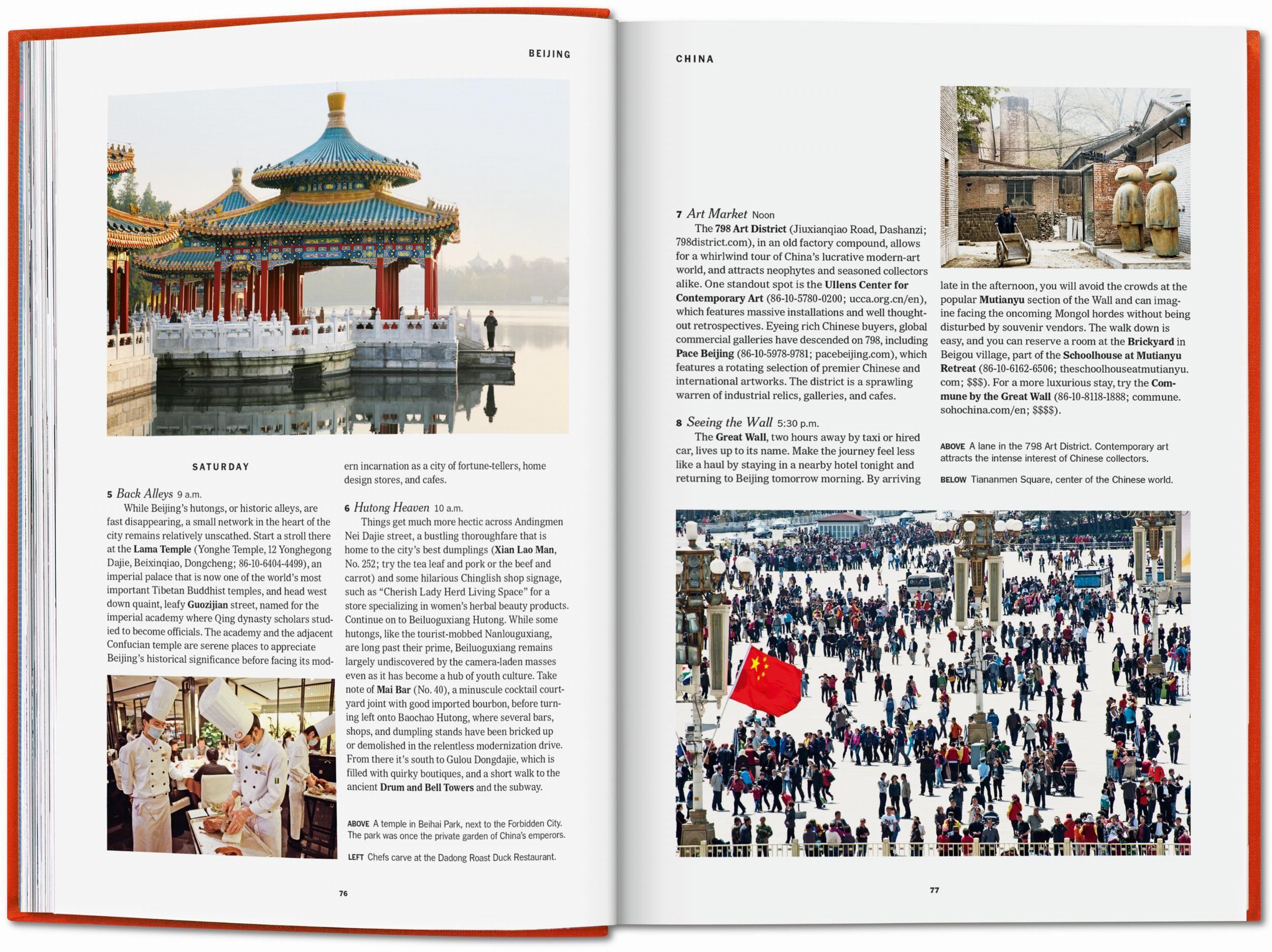 Beispielinhalt (Bild) The New York Times 36 Hours. World. 150 Städte von Abu Dhabi bis Zürich