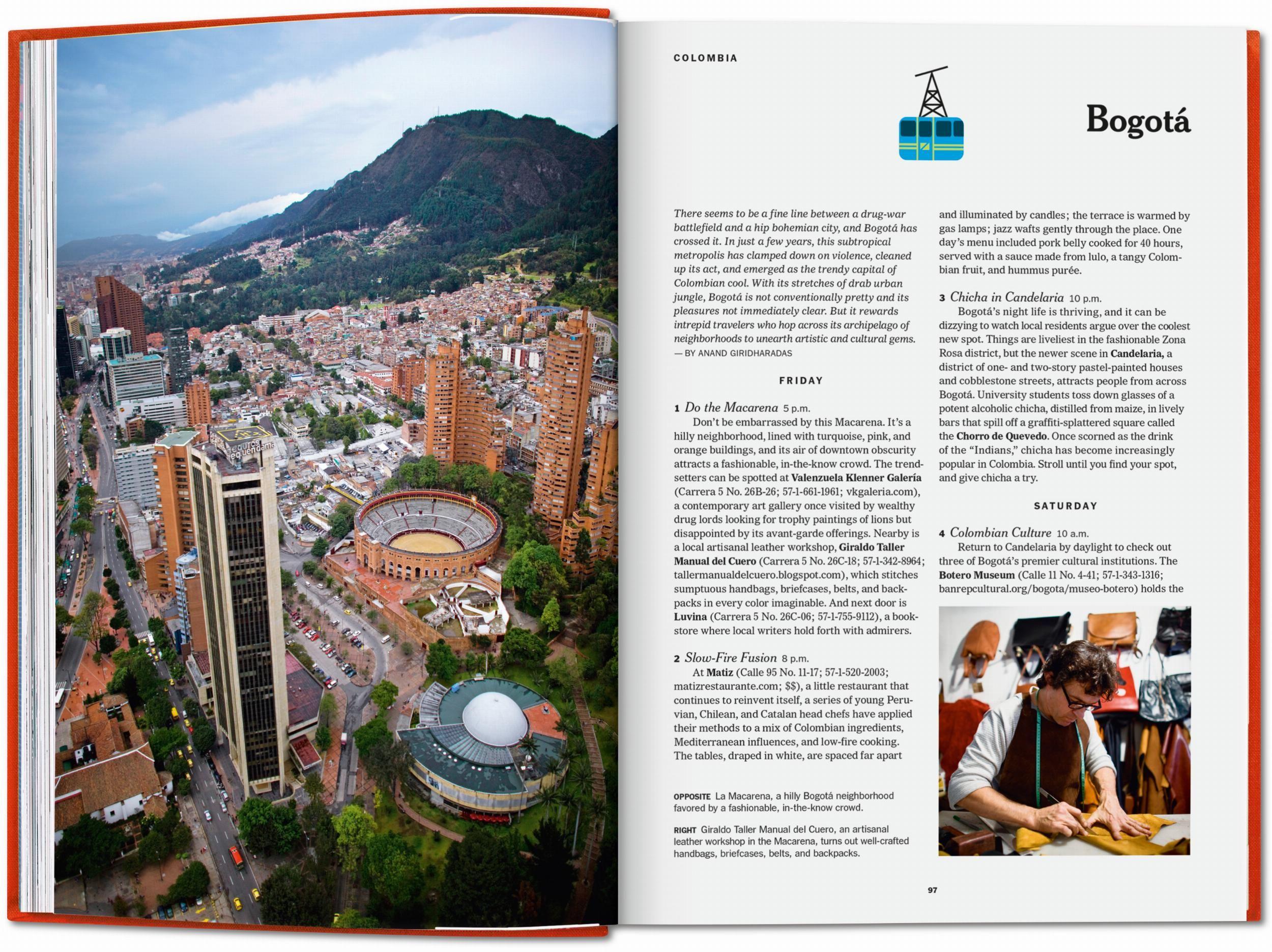 Beispielinhalt (Bild) The New York Times 36 Hours. World. 150 Städte von Abu Dhabi bis Zürich