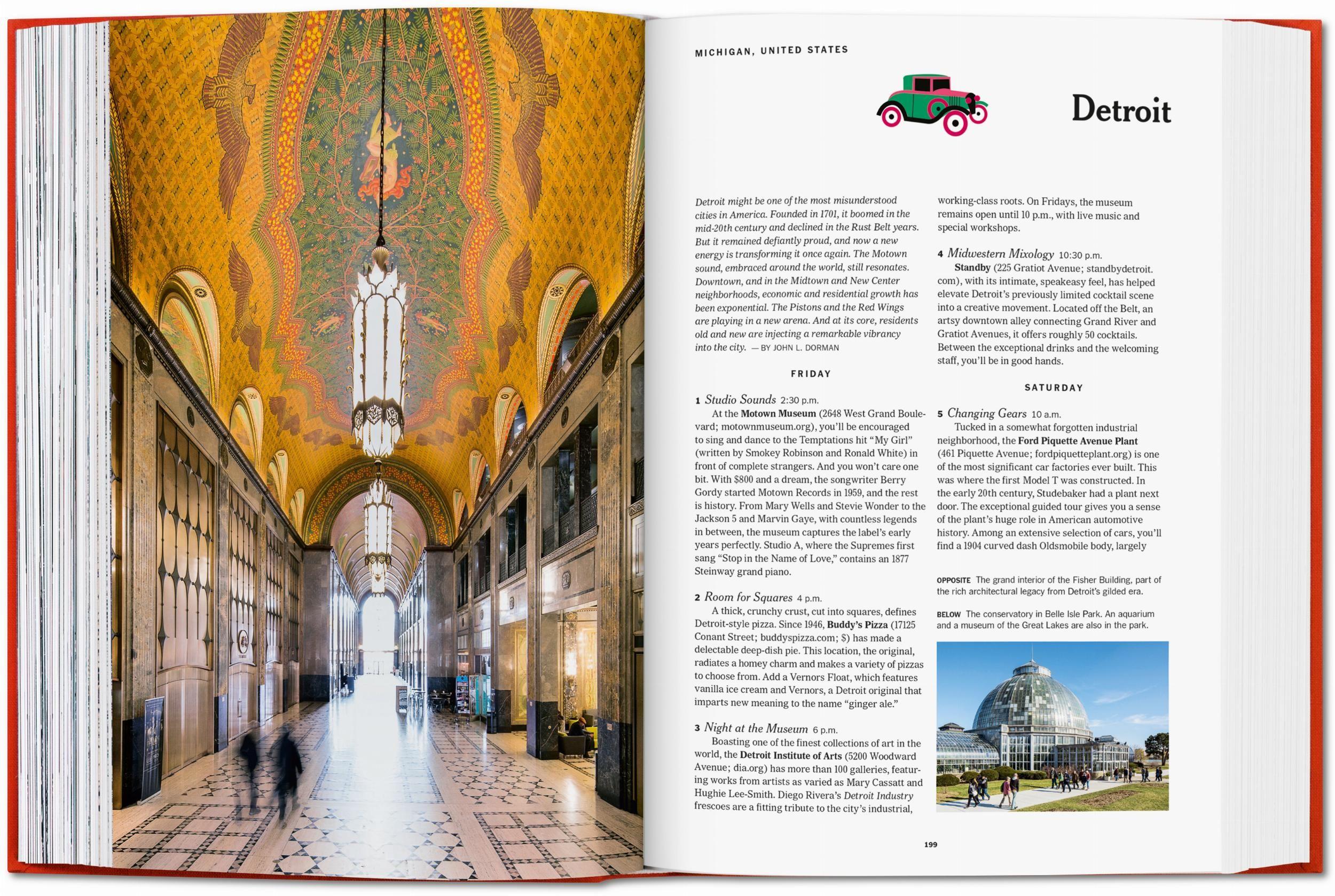 Beispielinhalt (Bild) The New York Times 36 Hours. World. 150 Städte von Abu Dhabi bis Zürich