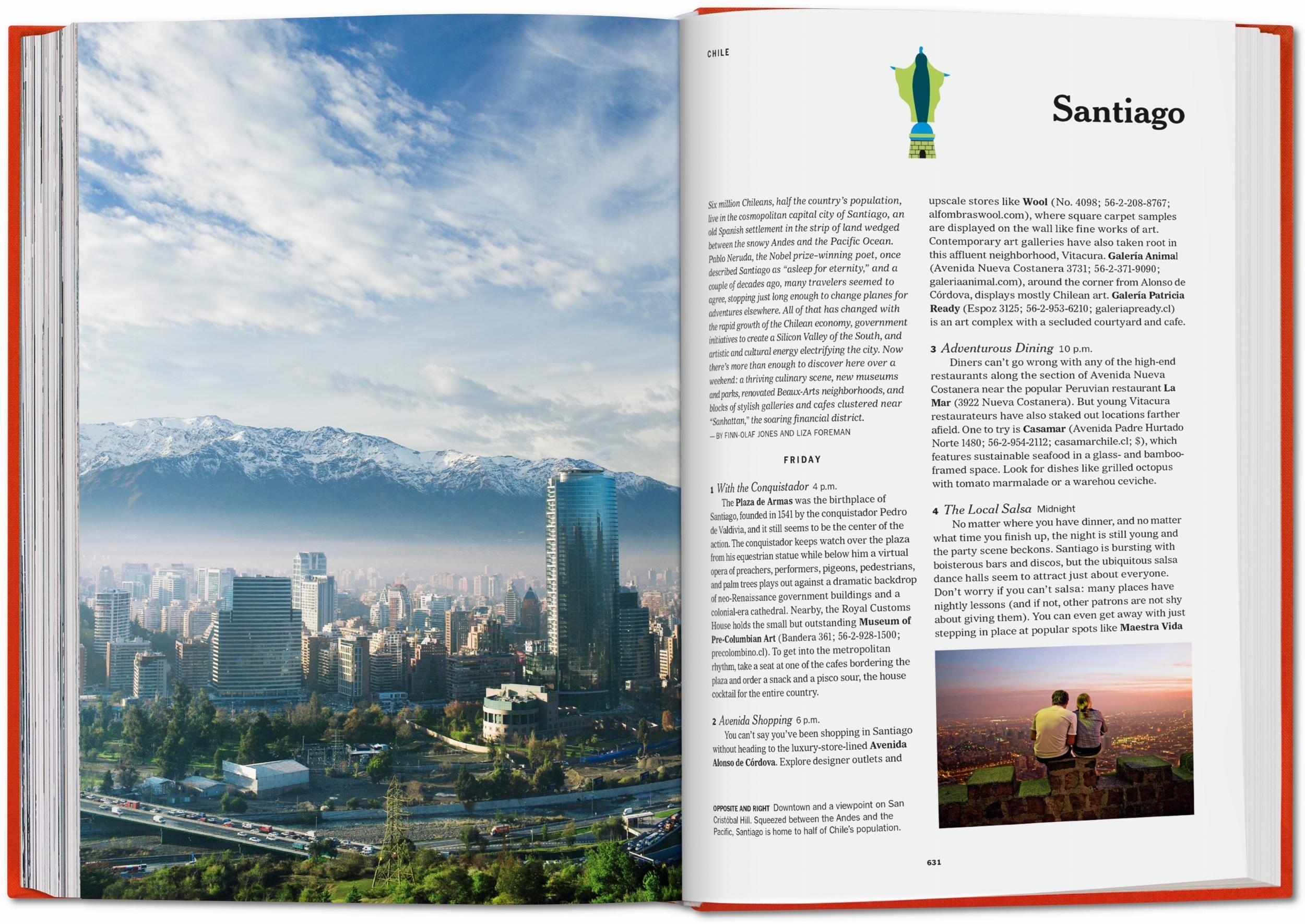 Beispielinhalt (Bild) The New York Times 36 Hours. World. 150 Städte von Abu Dhabi bis Zürich