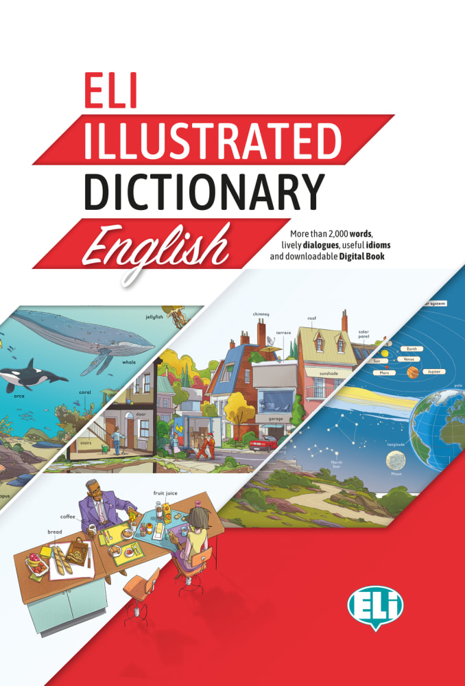 Vorderes Coverbild ELI Illustrated Dictionary English