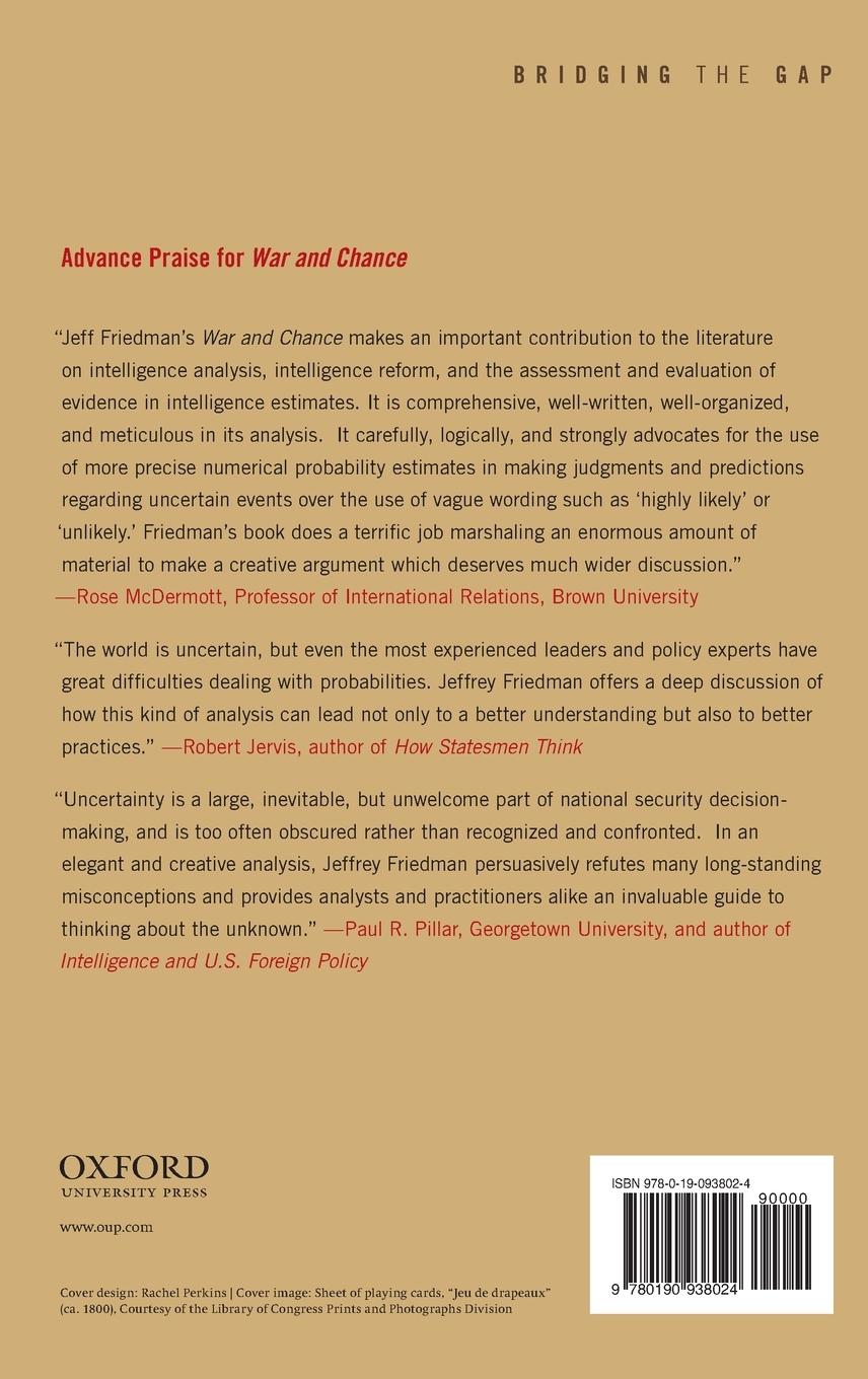 Rückseitencover War and Chance