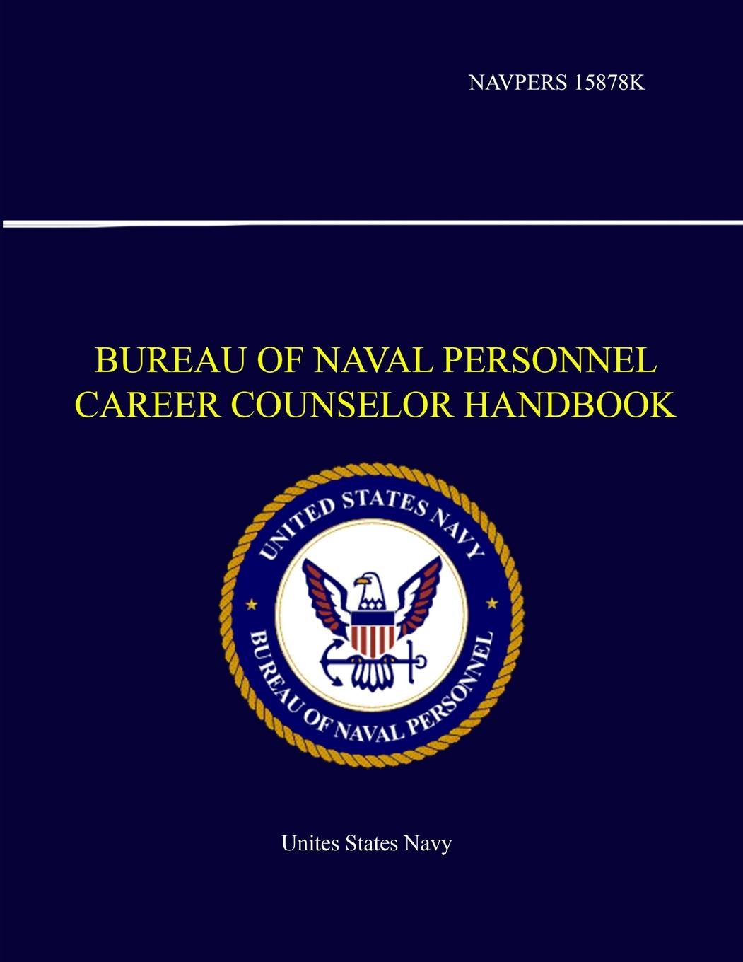 Vorderes Coverbild Bureau of Naval Personnel Career Counselor Handbook - NAVPERS 15878K