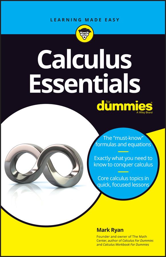Vorderes Coverbild Calculus Essentials for Dummies