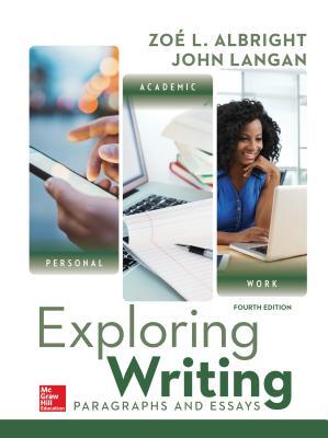 Vorderes Coverbild Loose Leaf for Exploring Writing: Paragraphs and Essays