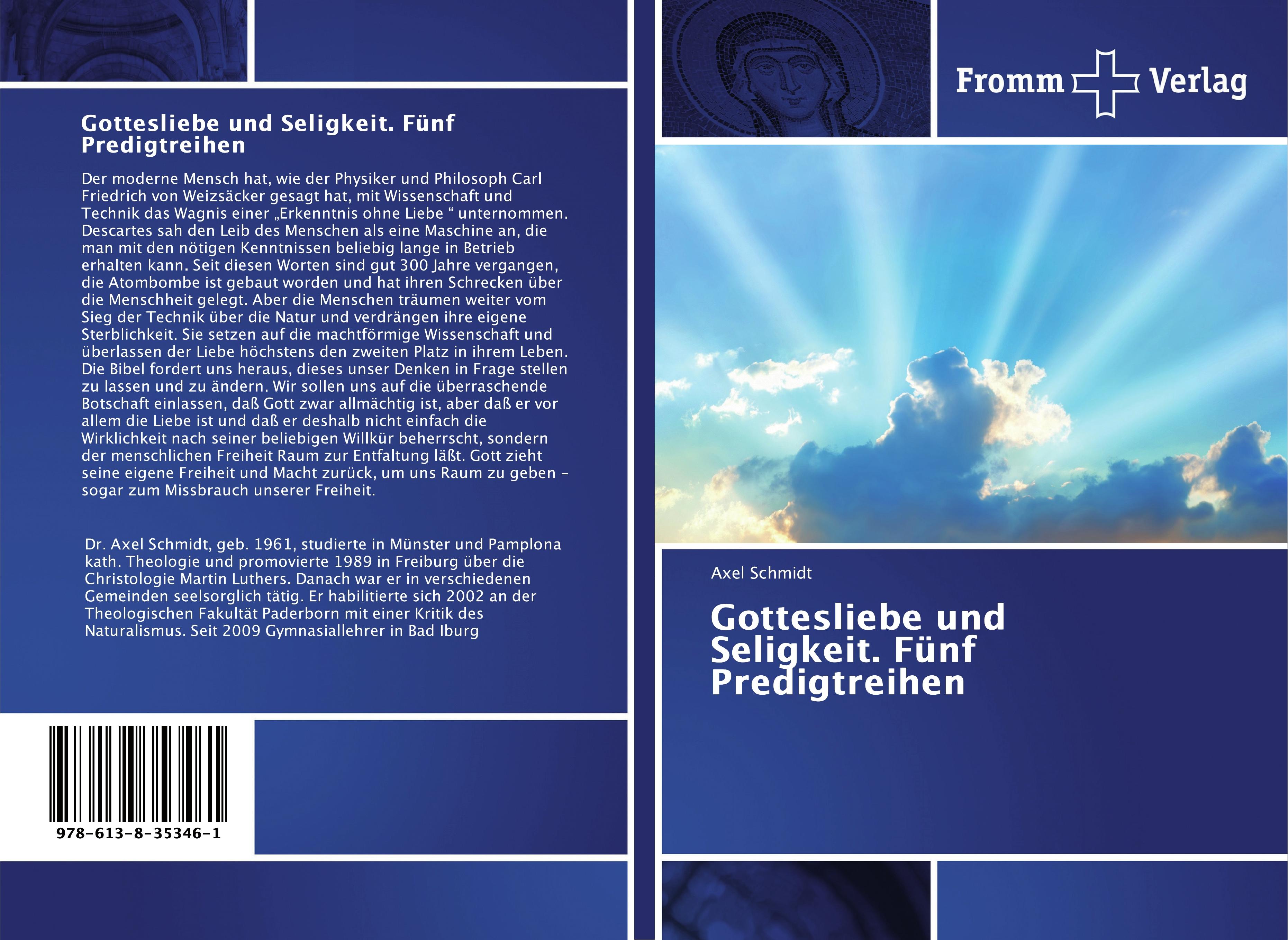 Vorderes Coverbild Gottesliebe und Seligkeit. Fünf Predigtreihen