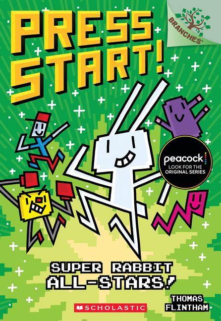 Vorderes Coverbild Super Rabbit All-Stars!: A Branches Book (Press Start! #8)