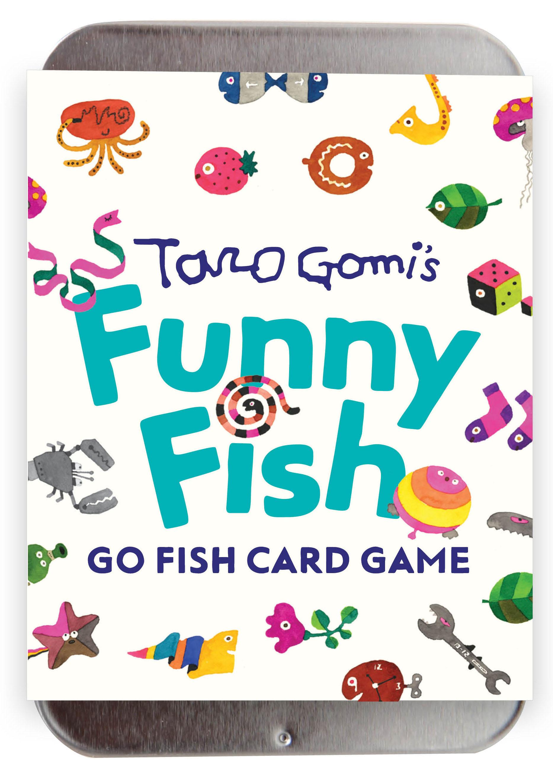 Vorderes Coverbild Taro Gomi's Funny Fish: Go Fish Card Game