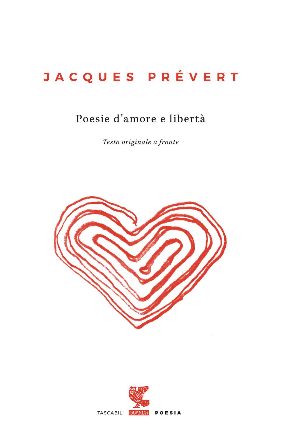 Vorderes Coverbild Poesie d'amore e libertà. Testo francese a fronte