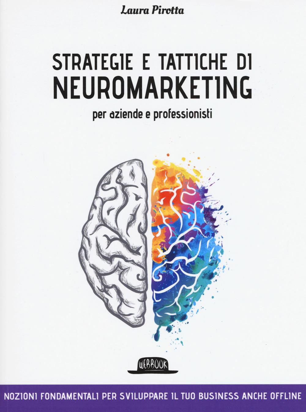 Vorderes Coverbild Strategie e tattiche di neuromarketing per aziende e professionisti. Nozioni fondamentali per sviluppare il tuo business anche offline