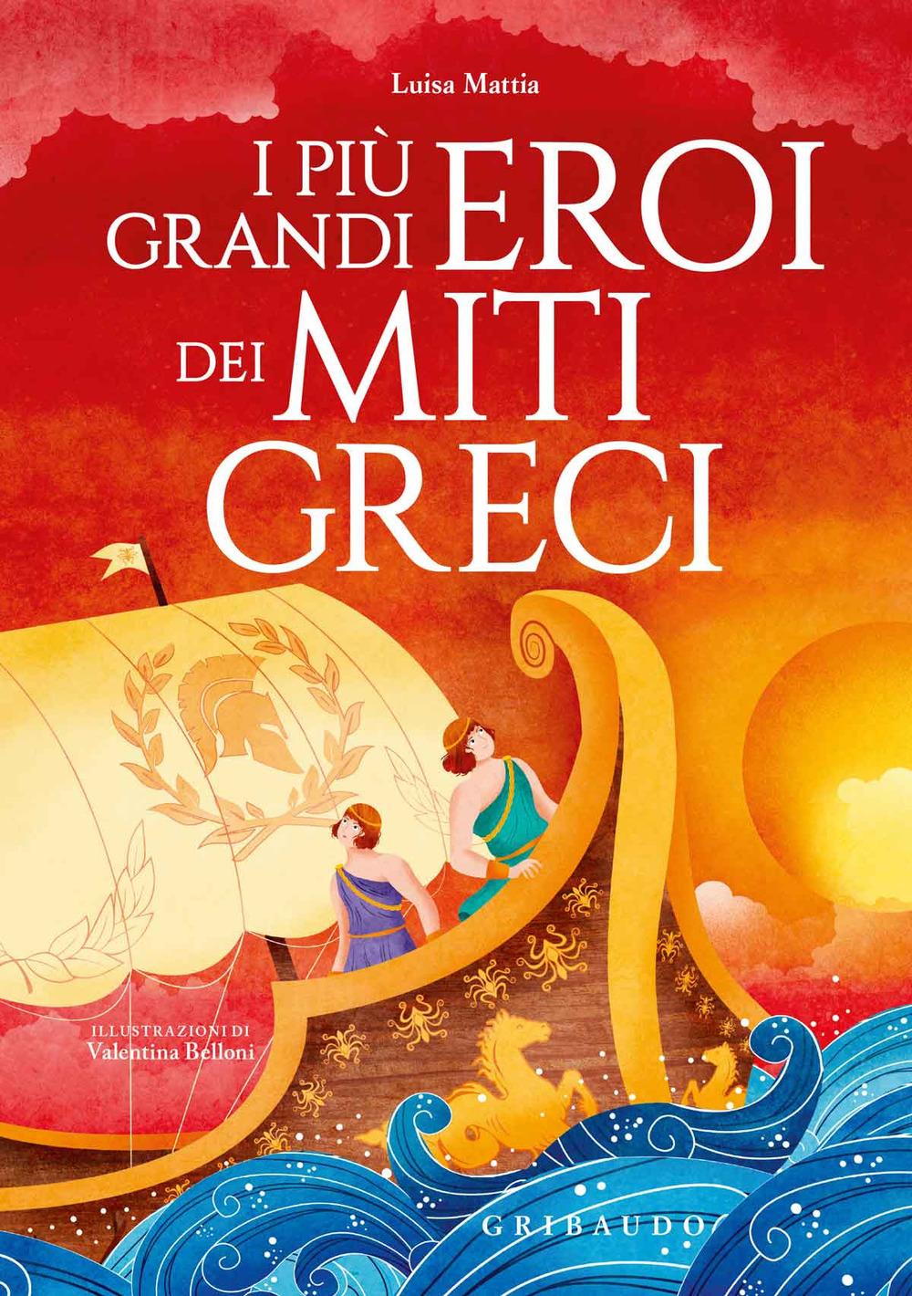 Vorderes Coverbild I più grandi eroi dei miti greci