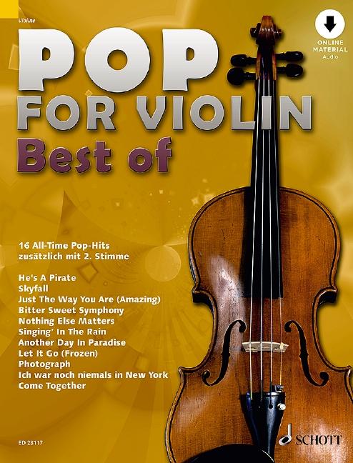 Vorderes Coverbild Pop for Violin - Best of