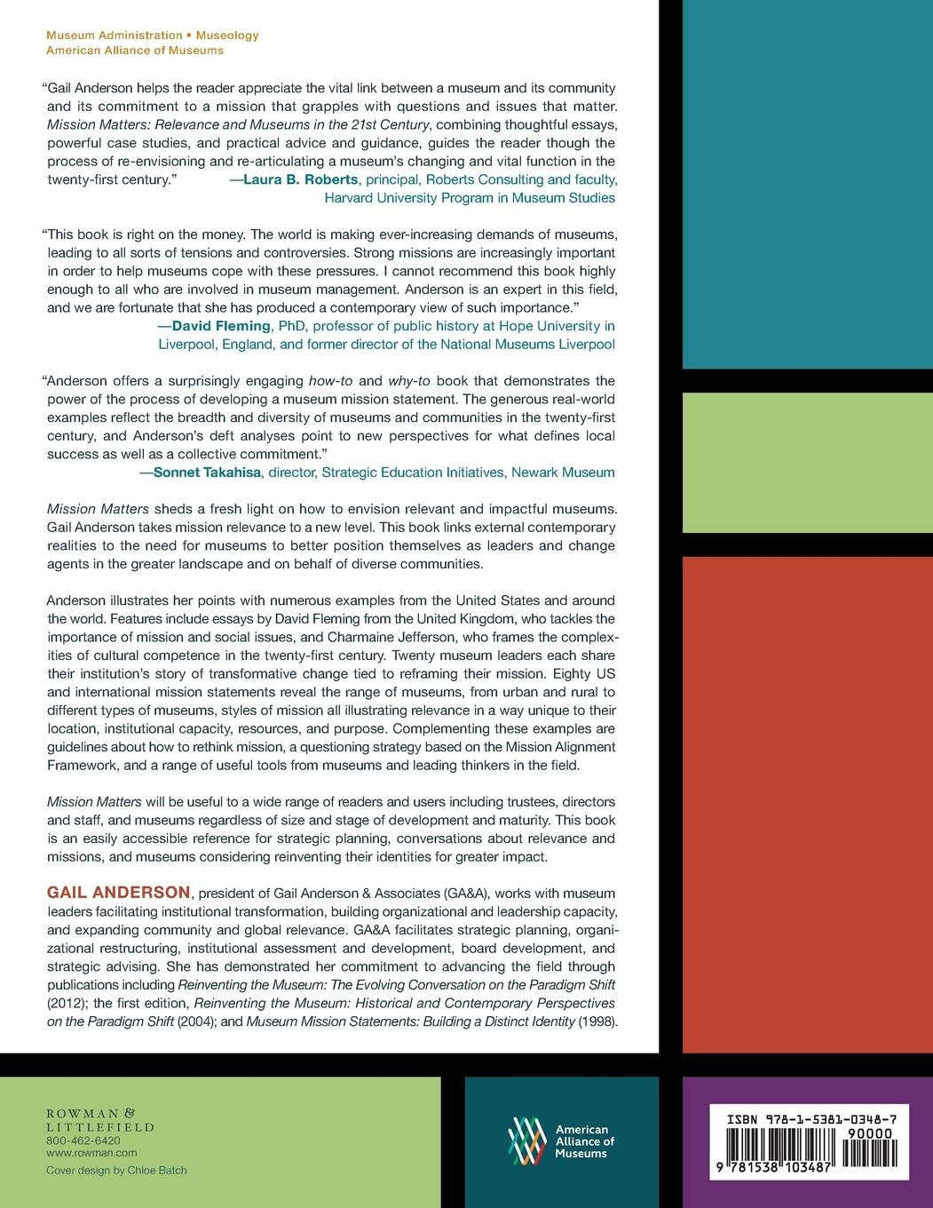 Rückseitencover Mission Matters