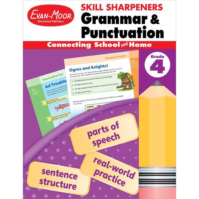 Vorderes Coverbild Skill Sharpeners: Grammar and Punctuation, Grade 4