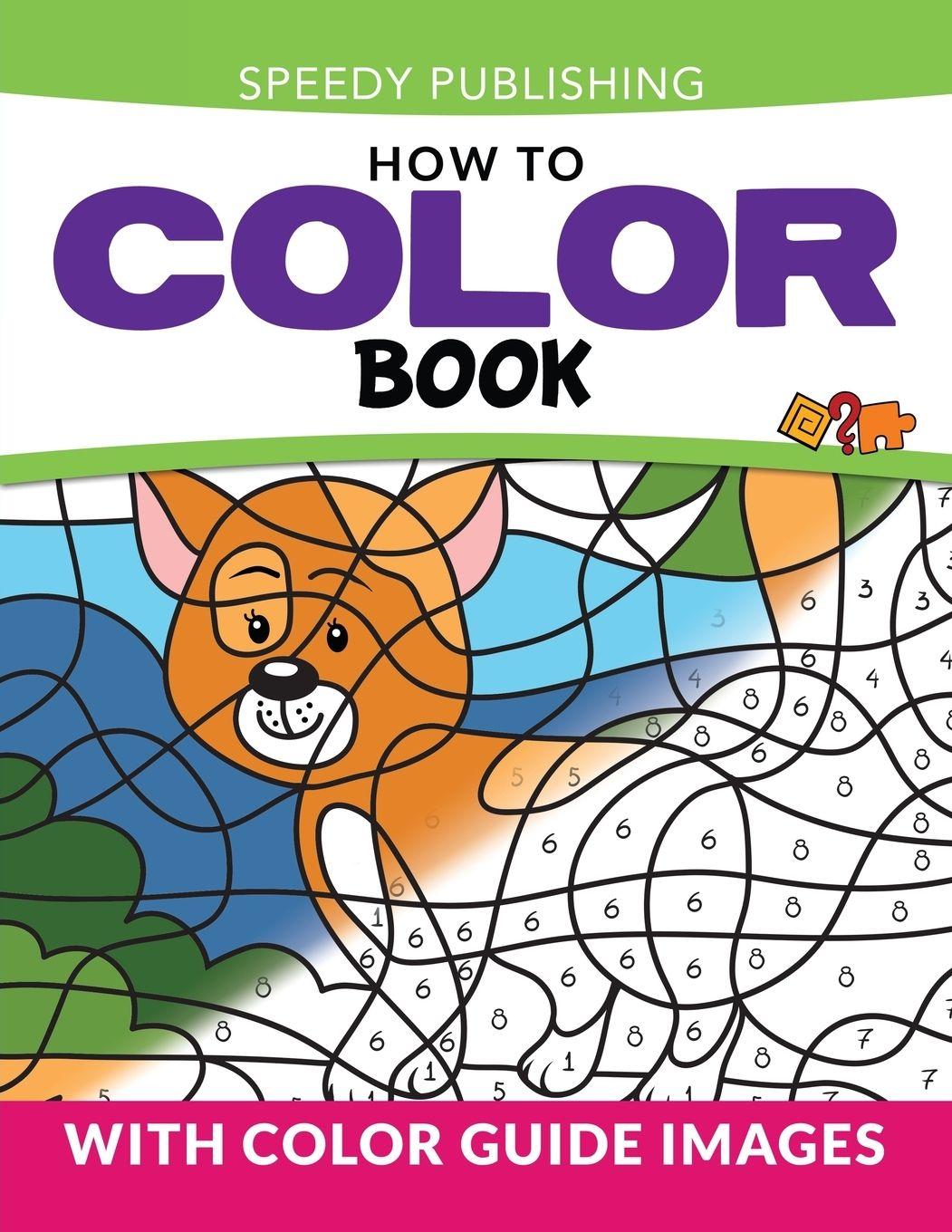 Vorderes Coverbild How To Color Book