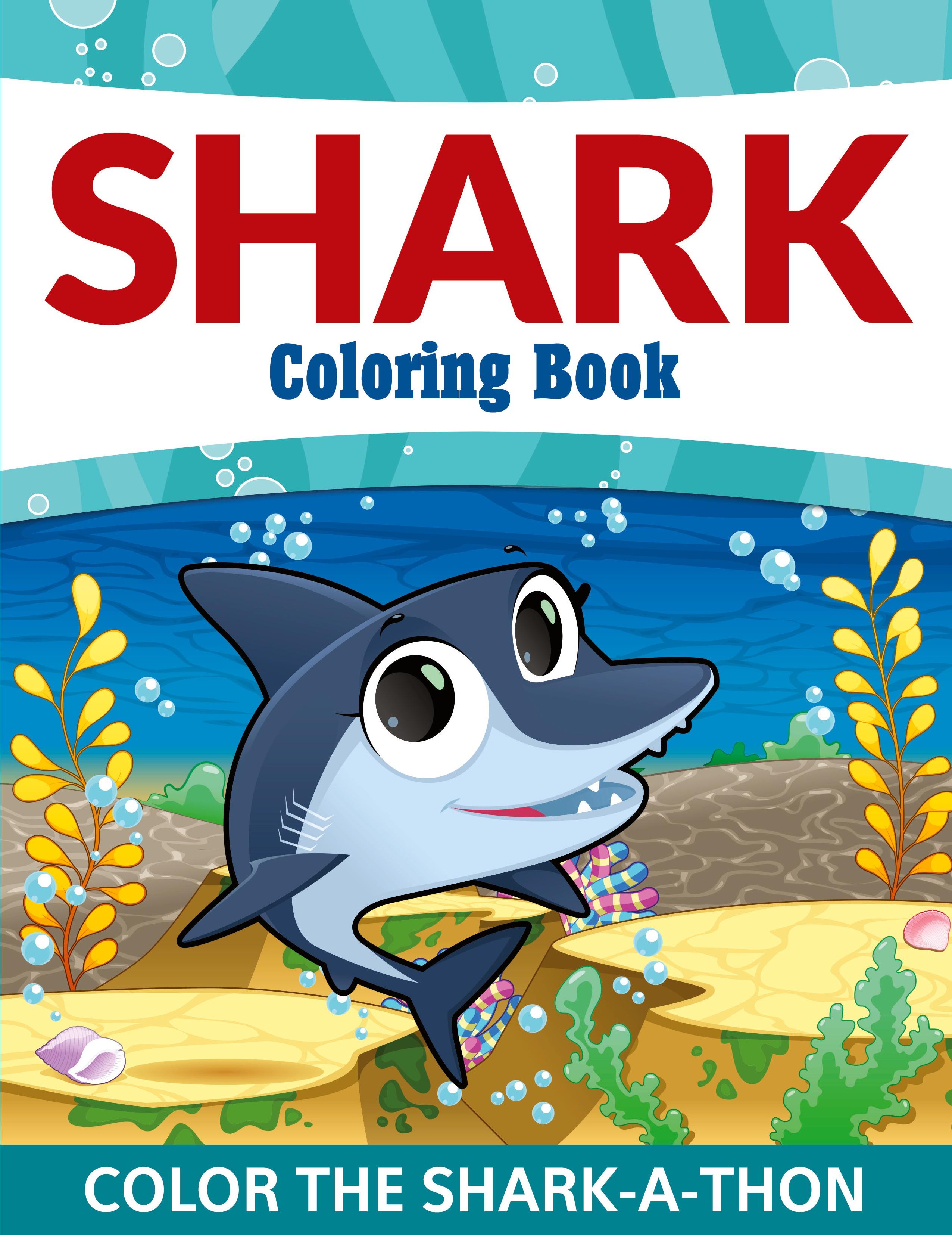 Vorderes Coverbild Shark Coloring Book