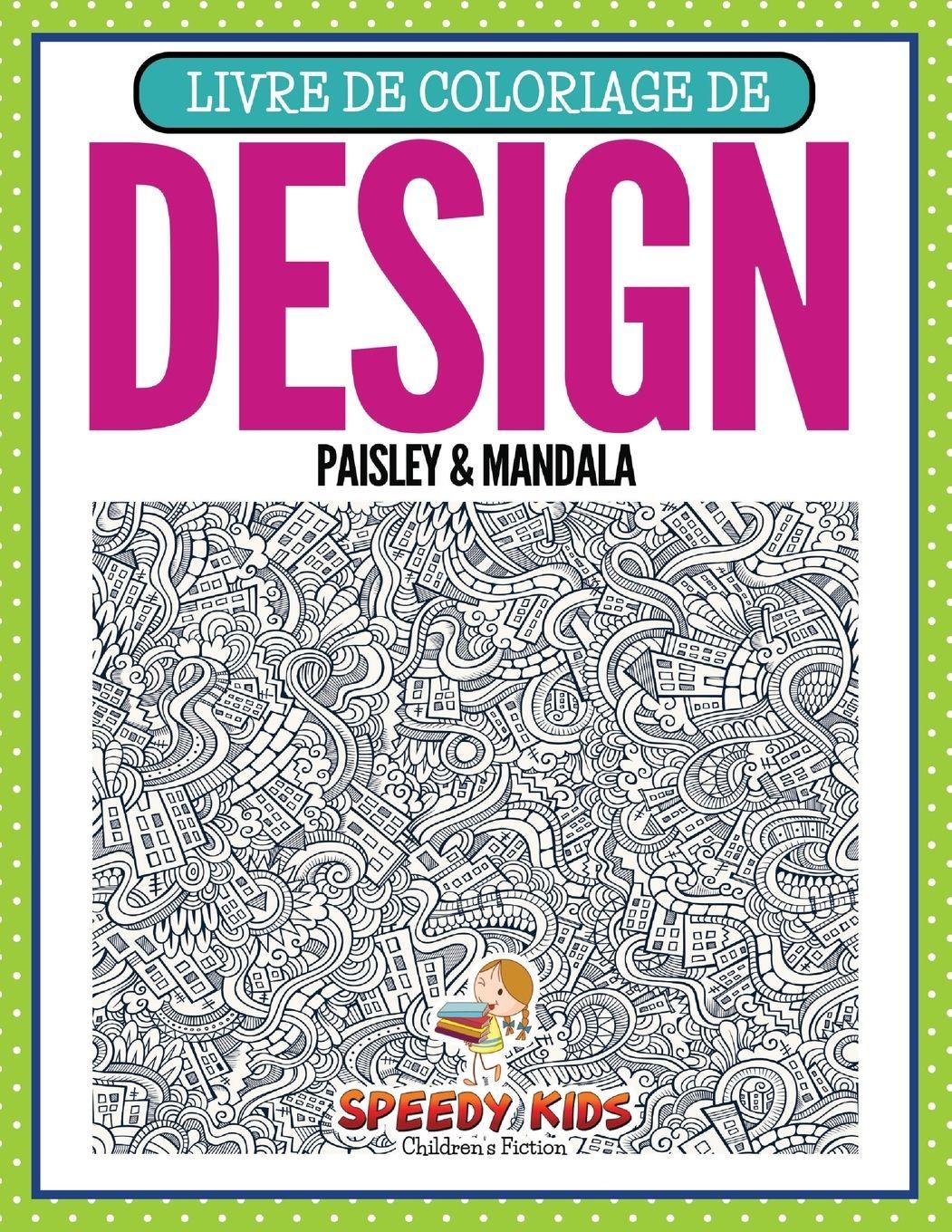 Vorderes Coverbild Livre de coloriage de design Paisley & Mandala (French Edition)