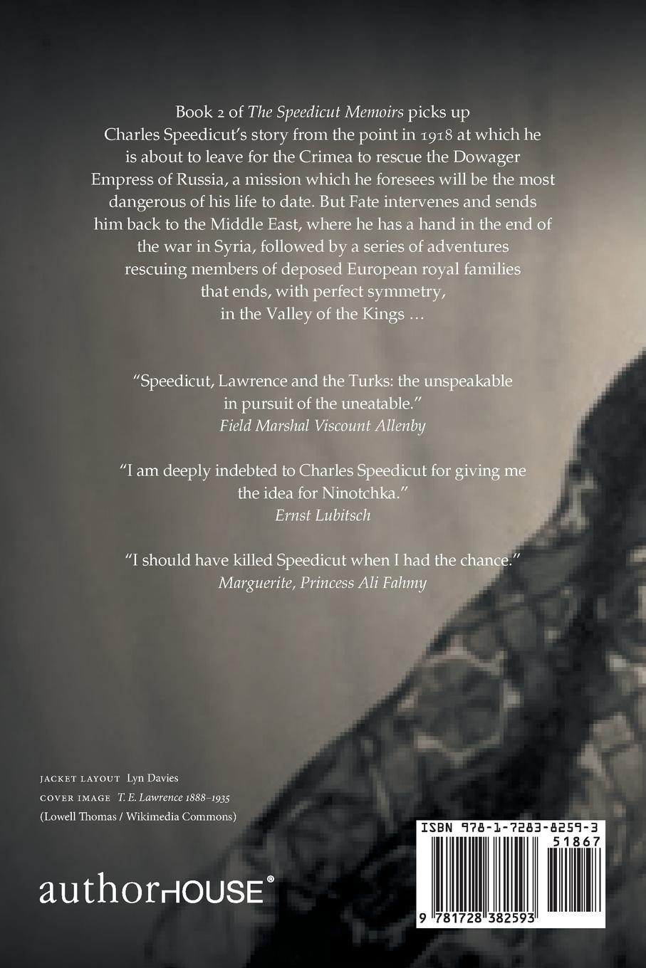 Rückseitencover The Speedicut Memoirs