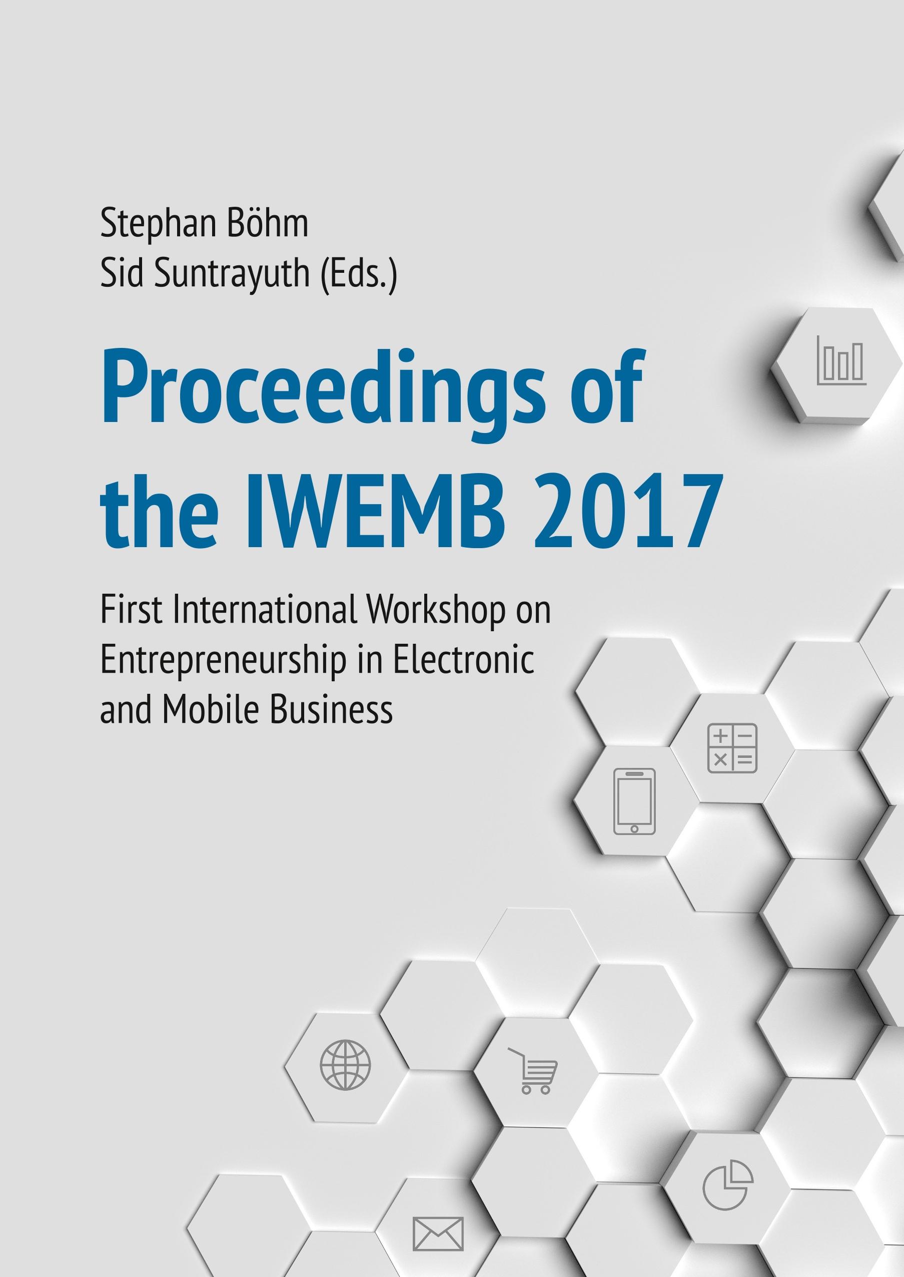 Vorderes Coverbild Proceedings of the IWEMB 2017