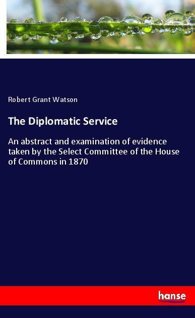 Vorderes Coverbild The Diplomatic Service