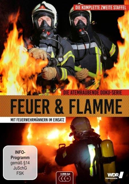 Vorderes Coverbild Feuer & Flamme - Mit Feuerwehrmännern im Einsatz