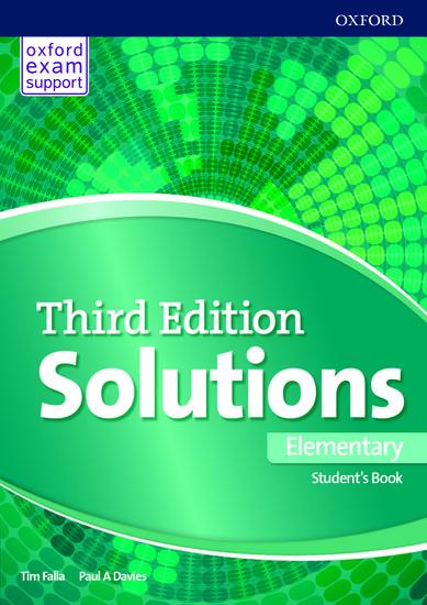 Vorderes Coverbild Solutions: Elementary: Student's Book