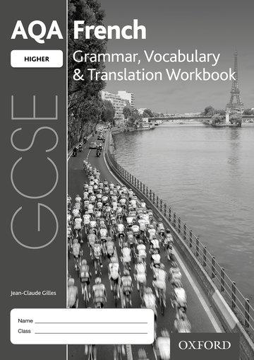 Vorderes Coverbild AQA GCSE French Higher Grammar, Vocabulary & Translation Workbook for the 2016 specification (Pack of 8)