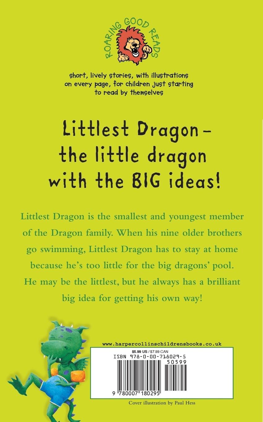 Rückseitencover The Littlest Dragon Gets the Giggles