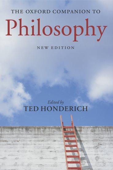 Vorderes Coverbild The Oxford Companion to Philosophy