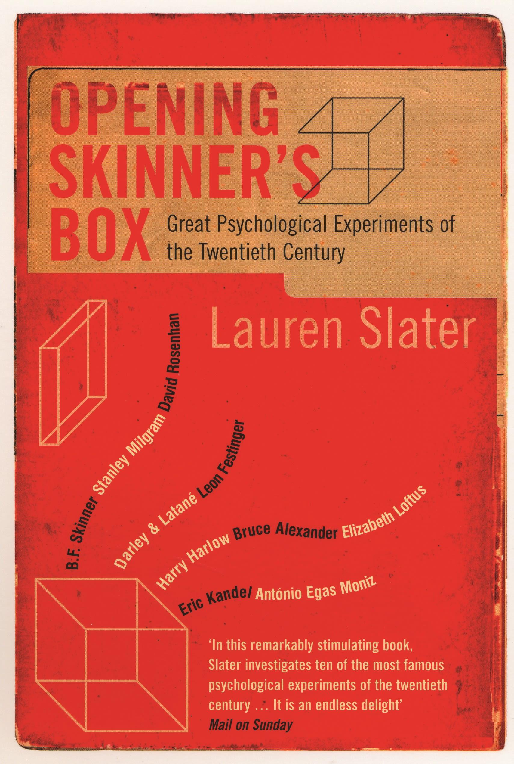 Vorderes Coverbild Opening Skinner's Box