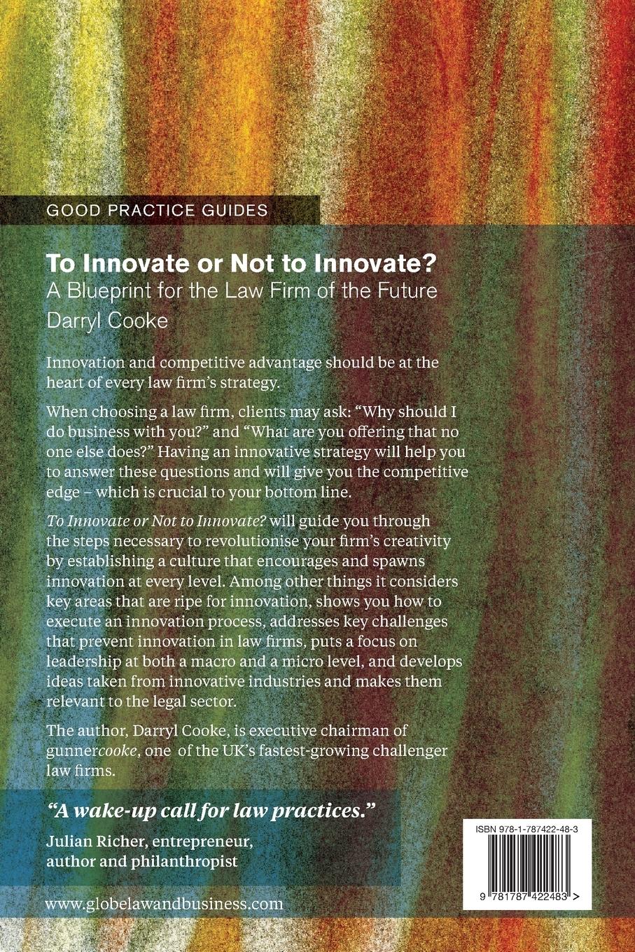 Rückseitencover To Innovate or Not to Innovate
