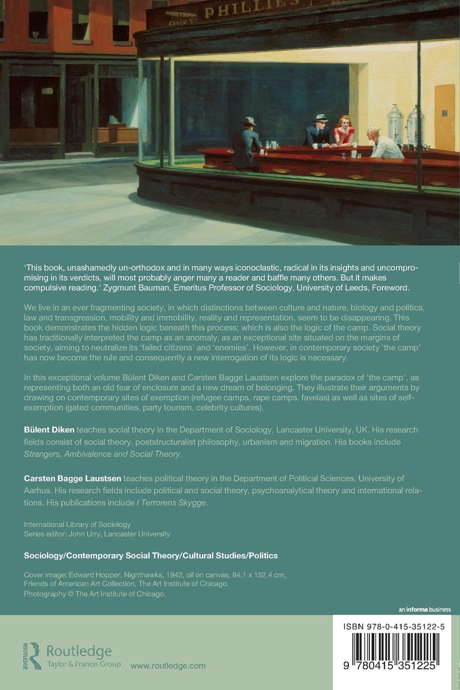 Rückseitencover The Culture of Exception