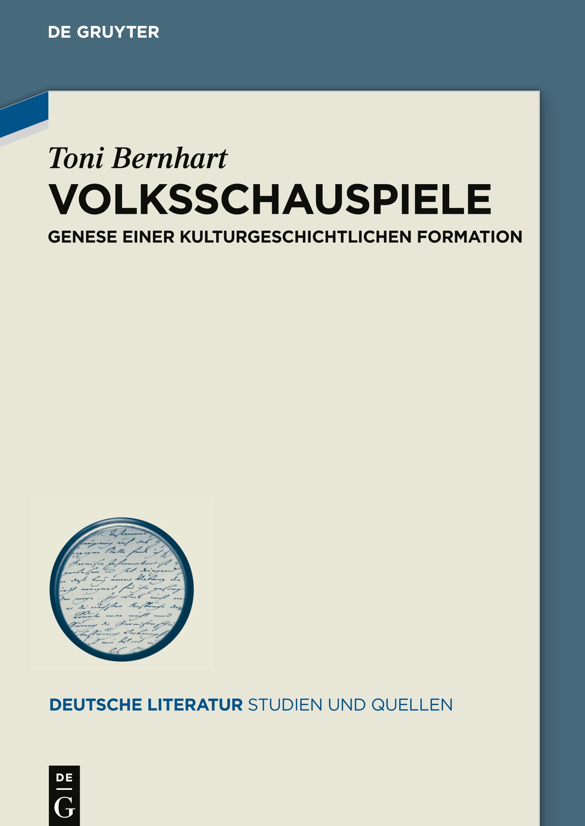 Vorderes Coverbild Volksschauspiele