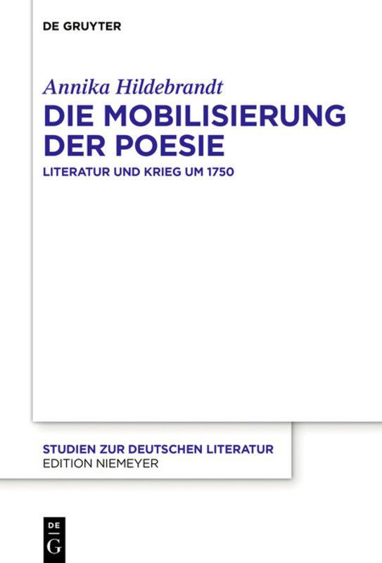 Vorderes Coverbild Die Mobilisierung der Poesie