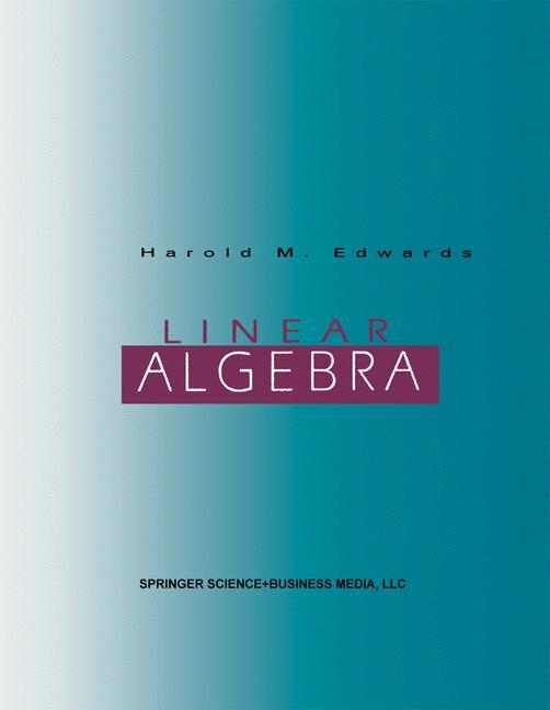 Vorderes Coverbild Linear Algebra