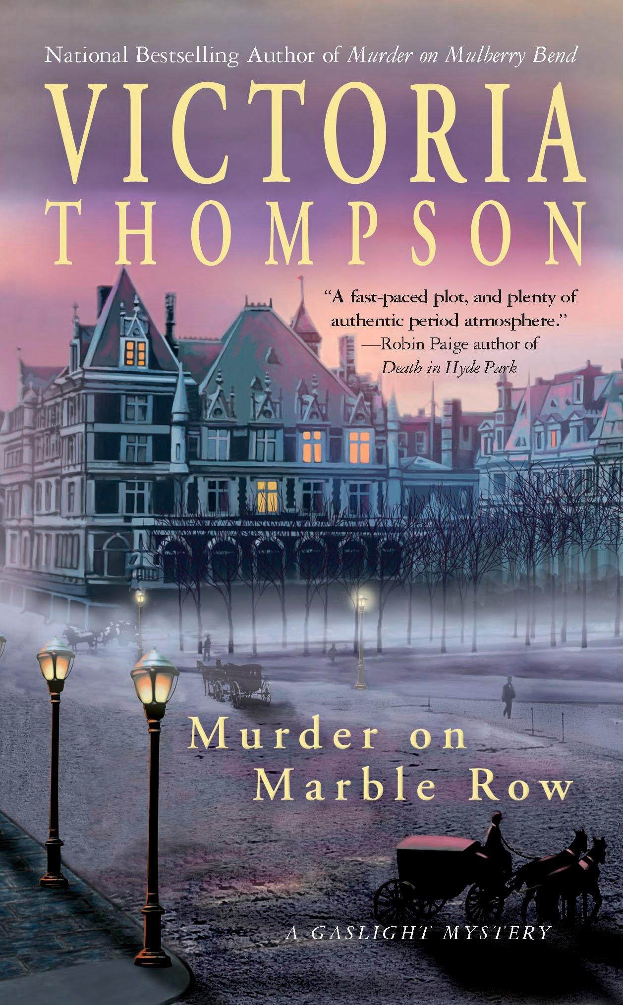 Vorderes Coverbild Murder on Marble Row