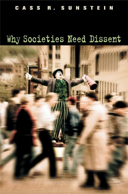 Vorderes Coverbild Why Societies Need Dissent